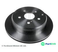 BLUE PRINT REAR 2 X BRAKE DISC ADT34371 FOR TOYOTA