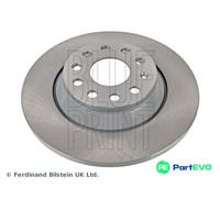 BLUE PRINT REAR 2 X BRAKE DISC ADV184375 FOR AUDI SEAT SKODA VW
