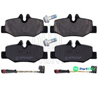 BLUE PRINT REAR DISC BRAKE BRAKE PAD SET ADBP420000