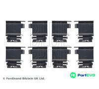 BLUE PRINT REAR FRONT DISC BRAKE PAD ACCESSORY KIT ADBP480014