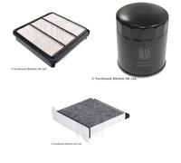 Blue Print Service Kit with Air, Oil & Cabin Filters fits Mitsubishi Triton