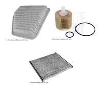Blue Print Service Kit with Air, Oil & Cabin Filters fits Toyota Vellfire