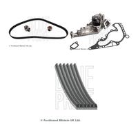 Blue Print Timing Belt Kit with Water Pump & Auxiliary Belt fits Lexus Gs