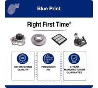 BLUE PRINT ADBP730129 Water pump and timing belt kit