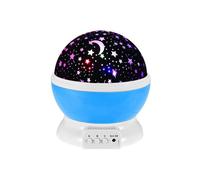 (Blue ) Projector Lighting Moon Starry Sky LED Night Light