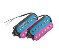 Blue Purple Electric Guitar Humbucker Pickup Coill Spliting Pickup 4 Conduct Cable Pickups Set(One set)
