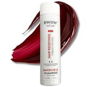 Blue Purple Shampoo Blonde Grey Silver Hair Pro Active Colour Defence + Protect Revive Refresh Brilliant Brassy Tone Corrector Pigment Vegan Guar Mineral Complex 250ml (Ravishing Red Shampoo)