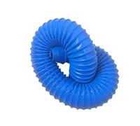 Blue PVC Dust Hose 32-65mm Corrugated Drain Pipe