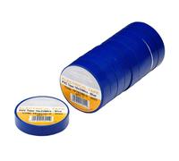 Draper PVC Electrical Insulation Tape Pack of 10 Blue 19mm 33m