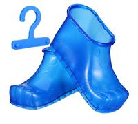 Blue PVC Foot Soaker Boot for Home Foot Baths, Size 42 | Easy to Clean and Simple to Use, Soothing Soak Experience, Family Use, 12.5cm Size