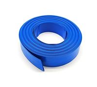Blue PVC Layflat Discharge Hose - 25mm / 1" ID - 50 Metre Length