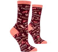 Blue Q Cats! Crew Socks