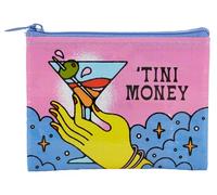 Blue Q Coin Purse, Made from 95% Recycled Material, Tini Money, Tini Money