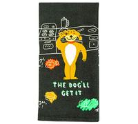Blue Q Dish Towel: "The Dog'll Get That"
