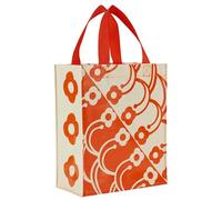 Blue Q Handy Tote Bag - Petal Print - Recycled & Reusable Sturdy Canvas Shopping Bag with Quirky Art and Handles, 95% Recycled Material, Ideal for Lunch, Gift, Groceries 10" h x 8.5" w x 4.5" d