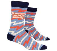 Blue Q Men's Funny Crew Socks (fits men's shoe size 7-12), Whippersnapper, One Size
