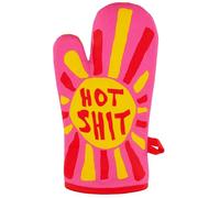 Blue Q Oven Mitt ~ Hot. Super-Insulated Quilting, Comfy, Natural-Fitting Shape, 100% Cotton.