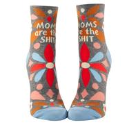 Blue Q Women's Novelty Ankle Socks (fit women's shoe size 5-10), Moms Are the , One Size