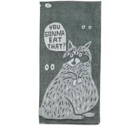 Blue Q You Gonna Eat That Woven Jacquard Dish Towel - Funny Kitchen Towels, 100% Cotton, Durable, Soft & Super Absorbent, Machine Washable & Fade-Resistant, Functional Gift Ideas, Size 28" x 21"