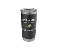 Blue Quaker Parrot Mom Stainless Steel Insulated Tumbler