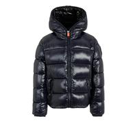 Blue Quilted Down Jacket with Hood - unisex - Save The Duck - Winter Jackets - Blue - 10 Y - Kids 10 Y