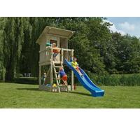 Blue Rabbit Beach Hut Wooden Play Tower, 1.2m / Blue