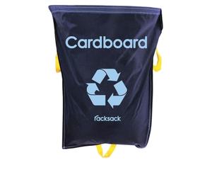 Blue Racksack, Building Material, Recycling Bin, Warehouse Recycling Sack 1000mm high x 920mm wide 160L - Recycling Bags, Garden Waste Bags, Recycling Sacks (Pack of 5 - Cardboard)