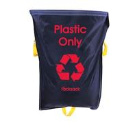 Blue Racksack Warehouse Recycling Sack 1000mm high x 920mm wide - 160L - Recycling Waste Segregation Management - Warehouse Recycling Sack, Recycling Sacks, s (Pack of 10 - Plastic Only)