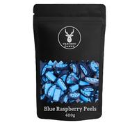 Blue Raspberry Fruit Slices 400g | Peelable Liquorice Sweets | Fruity Peels Layered Liquorice & Fondant Centre | Pick n Mix Sweets Sweet Shop Treat