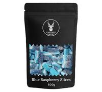 Blue Raspberry Slices Pick n Mix Favourite Sweets - 800g Sweet Bag - Fizzy, Sour & Retro Candy Gift Perfect for Birthdays & Parties