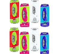 Blue Raspberry,Sour Watermelon,Cherry Limeade,Original Zero Sugar Energy Mixed Drink Cans 500ml (8 x Mixed Cans)