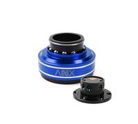 (Blue) RASTP-70MM 6 Hole Racing Simulator Game Steering Wheel Quick Release Hub Adapter For MOZA Simagic M10 A/Mini Euro Truck QR040