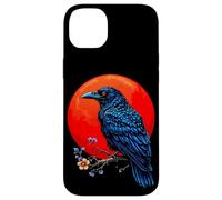 Blue Raven Red Moon Case for iPhone 14 Plus