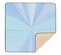 Blue Ray Soft Thick Baby Playmat for Indoor Outdoor Cozy Breathable Infant Play Mat for Baby Kids Toddlers Infants, 50'' x 50''