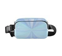 Blue Ray Trendy Fanny Pack Waist Bag for Women Men Multipurpose Belt Bag Travel Wallet with Adjustable Strap for Travel Vacation Running