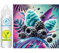 Blue Razz Cotton Candy - Cotton Candy Blue Raspberry Flavor Concentrate - Vegan - Sasami - 10ml
