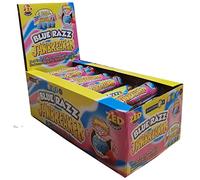 Blue Razz Raspberry Jawbreaker Balls 4 Packs Zed Candy Novelty Bubblegum Sweets (Pack of 30)