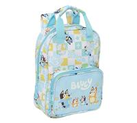 Blue Ready - Children's Backpack, Adaptable with Handles, Recyclable Fabric, Ideal for Children of Different Ages, Comfortable and Versatile, Quality and Resistance, 20 x 8 x 28 cm