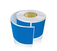 Blue Rectangular Stickers 7.6 x 5 cm Colour Code Labels Vinyl Name Tags Sticker Waterproof Removable Roll of 300