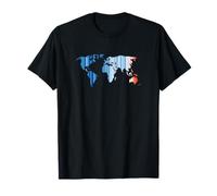 Blue & Red Global Temperature - Global Climate Stripes T-Shirt