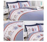 Rapport Home Beach Hut Duvet Set - King, Multi