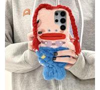 (blue, Redmi 9T) 3D Cute Fur Mermaid Girls Gift Case For Samsung S25 Ultra S24 S23 Fe S22 Plus A16 A26 A36 A56 A15 A25 A35 A55/xiaomi 14t Poco X7pro Redmi Note14 Cover