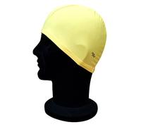 Blue Reef Elasticated Spandex Stretchy Anti Tear Easy Fit Plain Non Waterproof Deluxe Pull On Swimming Hat Swim Cap One Size Suitable For All Ages 3+ Years