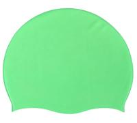 Blue Reef Stretchy Silicone Unisex Women Men One Piece Swimming Hat Swim Cap Plain Unbranded Fluo Dark Pastel Colours One Size Adults 8+ Years Easy Pull On Swim Hat (Green G5)