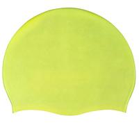 Blue Reef Stretchy Silicone Unisex Women Men One Piece Swimming Hat Swim Cap Plain Unbranded Fluo Dark Pastel Colours One Size Adults 8+ Years Easy Pull On Swim Hat (Light Yellow Y1)