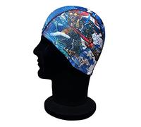 Blue Reef Stunning Asian Oriental Art Inspired Graphic Designs Spandex Elasticated Pull On Swim Cap For All Ages 3+ Years (Dragon)