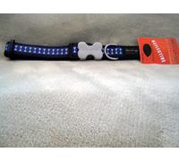 Blue Reflective Collar - Red Dingo : Large