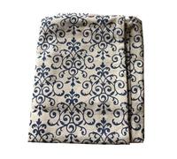 Blue Refrigerator Cover Cotton Linen Organizer Bag for Kitchen