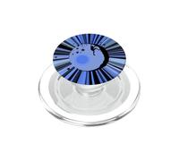 Blue retro boulder climbing climbers rock climb Bouldering PopSockets PopGrip for MagSafe