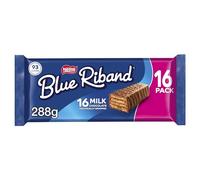 Blue Riband Milk Chocolate Biscuit Bar Multipack, 16 x 18 g